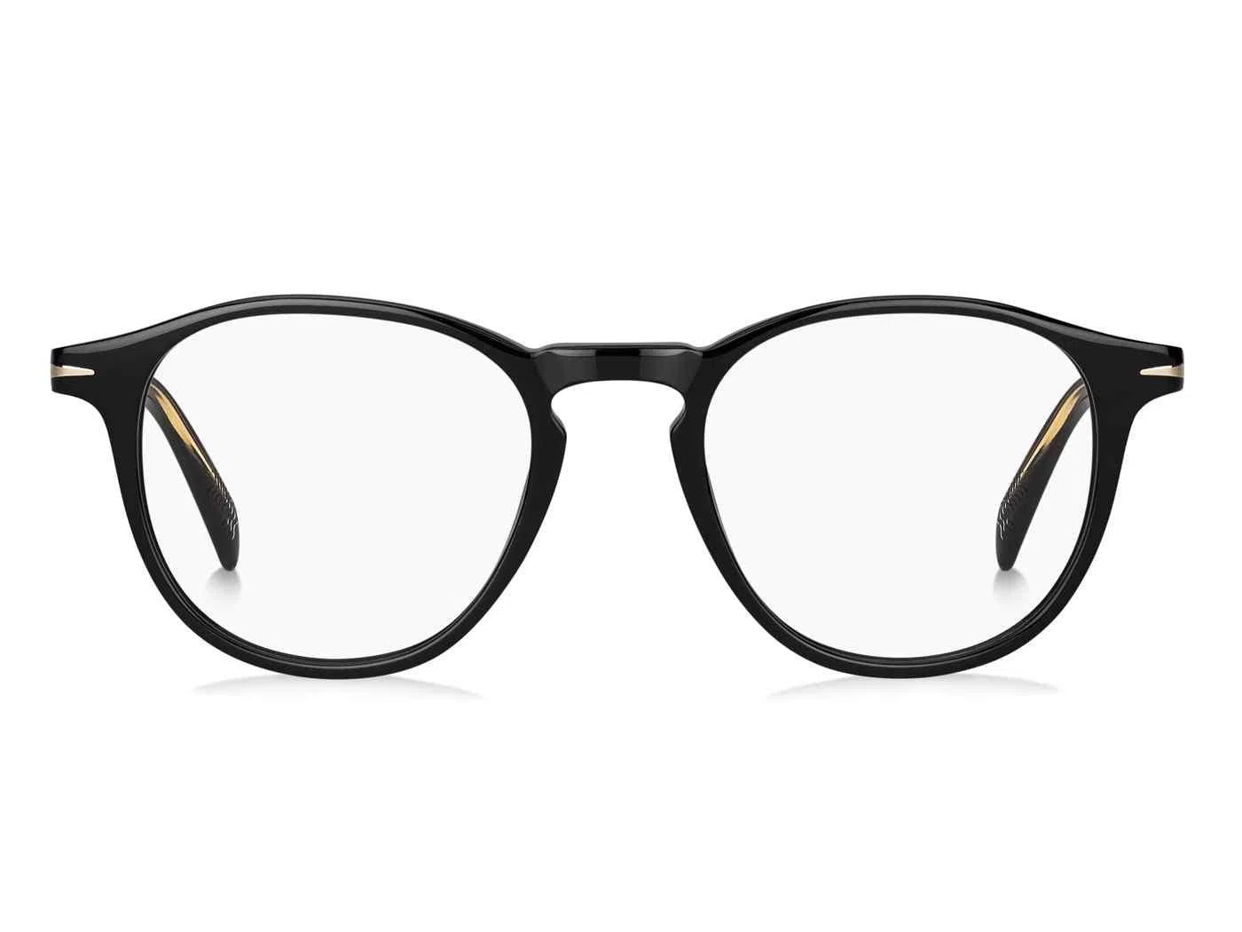 David Beckham DB1018 Eyeglasses - Gray Horn - view 25